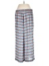 Max Studio 100% Polyester Print Blue Casual Pants Size M - photo 2