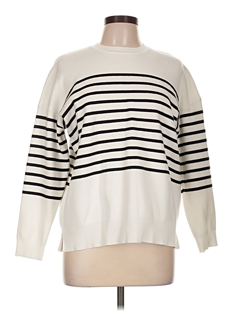 Pre-owned Zeagoo Pullover Sweater In Ivory