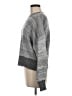 Splendid Metallic Gray Pullover Sweater Size M - photo 5
