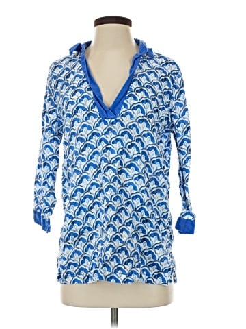 Sigrid Olsen 3/4 Sleeve Blouse (view 1)