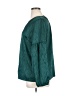 D&Co. Teal Long Sleeve Blouse Size XL - photo 5