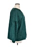 D&Co. Teal Long Sleeve Blouse Size XL - photo 4