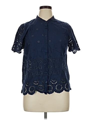 ModCloth Short Sleeve Blouse (view 1)