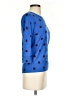 Boden 100% Wool Polka Dots Blue Wool Pullover Sweater Size 4 - photo 4