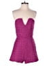 Do & Be 100% Polyester Tweed Pink Romper Size S - photo 1