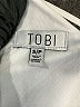 TOBI 100% Polyester Metallic Silver Romper Size S - photo 4