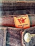 True Religion Hearts Blue Jeans Size 24 waist - photo 7