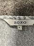Zozo Metallic Silver Pullover Sweater Size L - photo 7