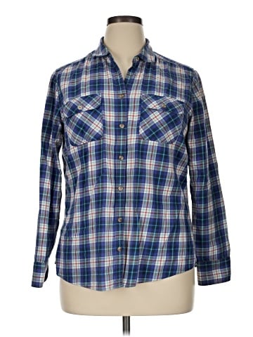 Eddie Bauer Long Sleeve Button-Down Shirt (view 1)