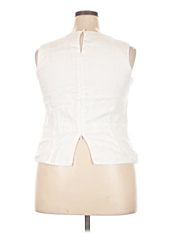 Lands' End Sleeveless Blouse (view 2)