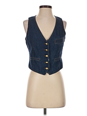 Rosetta Getty Denim Vest (view 1)