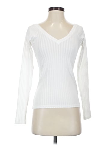 Zara W&B Collection Long Sleeve T-Shirt (view 1)