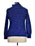 Ruby Rd. Stars Blue Turtleneck Sweater Size XL Petite - photo 2
