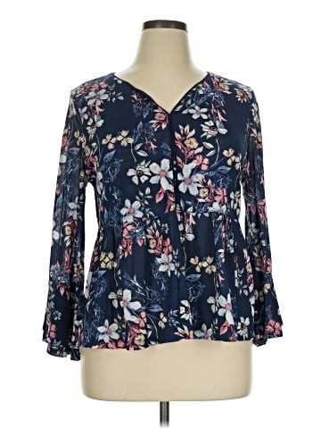 Style&Co 3/4 Sleeve Blouse (view 1)