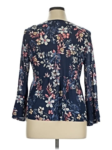 Style&Co 3/4 Sleeve Blouse (view 2)
