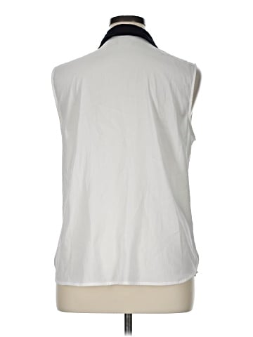 Ann Taylor Factory Sleeveless Button-Down Shirt (view 2)