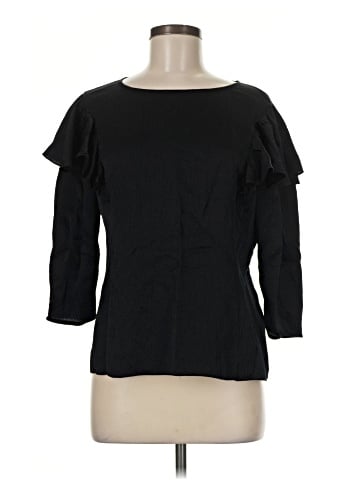 Rebecca Taylor 3/4 Sleeve Top (view 1)