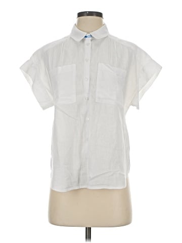 Caslon Short Sleeve Button-Down Shirt (view 1)