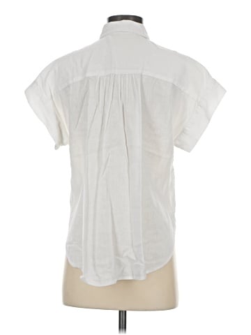 Caslon Short Sleeve Button-Down Shirt (view 2)