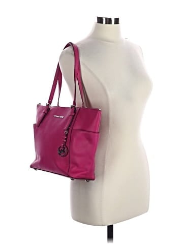 MICHAEL Michael Kors Leather Tote (view 2)