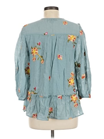 Figueroa & Flower 3/4 Sleeve Blouse (view 2)