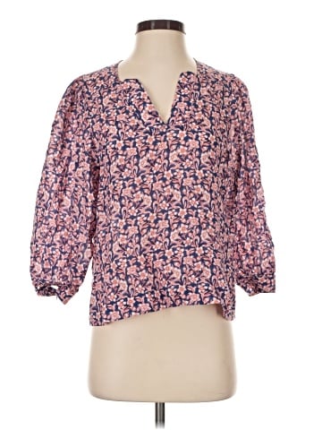 J. McLaughlin 3/4 Sleeve Blouse (view 1)