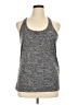 Under Armour 100% Polyester Gray Active Tank Size XL - photo 1