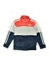 Adidas 100% Polyester Color Block Blue Track Jacket Size 5 - photo 1