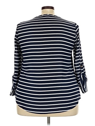 Roz & Ali 3/4 Sleeve Blouse (view 2)