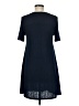 BCBGeneration Solid Blue Casual Dress Size M - photo 2