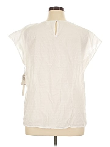 Caslon Short Sleeve Blouse (view 2)