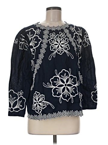 Cato 3/4 Sleeve Blouse (view 1)