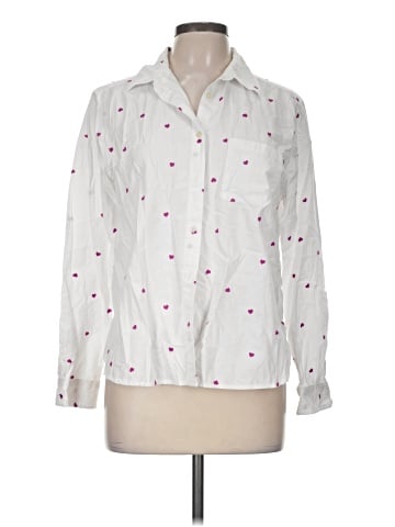 Ann Taylor LOFT Long Sleeve Button-Down Shirt (view 1)