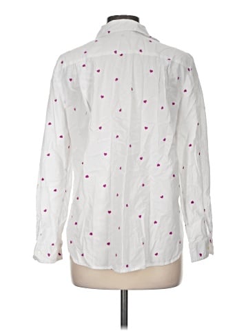 Ann Taylor LOFT Long Sleeve Button-Down Shirt (view 2)