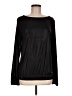 Kate Hill Black Long Sleeve Top Size M - photo 1