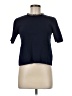 Zara Blue Short Sleeve Turtleneck Size M - photo 1