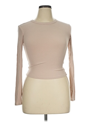 Pink Rose Long Sleeve T-Shirt (view 1)