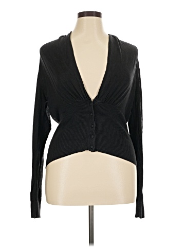 White House Black Market Silk Cardigan (view 1)