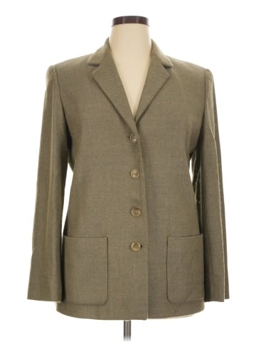 Linda Allard Ellen Tracy Wool Blazer (view 1)