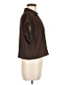 Haver 100% Polyester Brown Short Sleeve Turtleneck Size M - photo 4