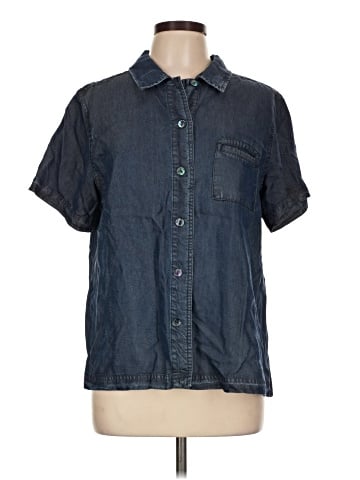 Valerie Stevens Short Sleeve Button-Down Shirt (view 1)