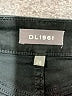 DL1961 Chevron-herringbone Black Jeans Size 26 waist - photo 7