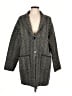 Zara Chevron-herringbone Gray Coat Size L - photo 1