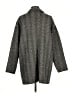Zara Chevron-herringbone Gray Coat Size L - photo 2