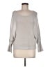 BCBGMAXAZRIA Silver Pullover Sweater Size M - photo 1