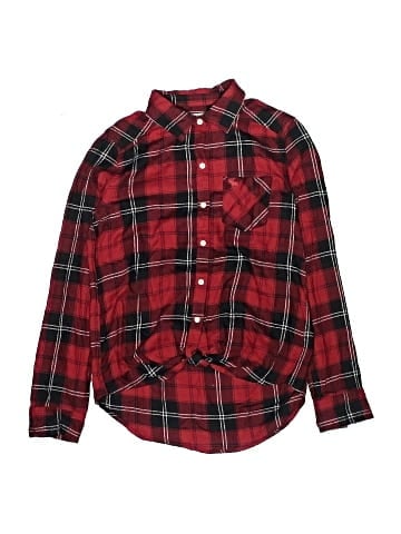 Abercrombie Kids Long Sleeve Button-Down Shirt (view 1)