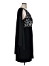 Connected Apparel 100% Polyester Black Cocktail Dress Size 16 - photo 4