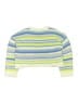 Gap Kids 100% Cotton Stripes Yellow Pullover Sweater Size 10 - photo 2