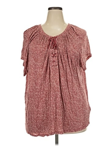 Chaps Short Sleeve Blouse (view 1)