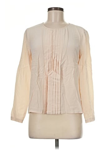 Worth New York Long Sleeve Silk Top (view 1)
